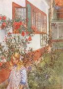 Carl Larsson Ingrid W. oil painting on canvas
